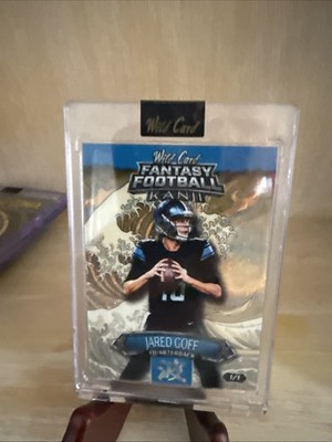 # 1/1 Wild Card Jared Goff Detroit Lions 2026 FF Kanji FMKWG01 JG Case Hit