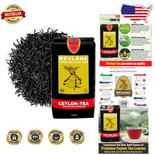 Pure Ceylon Loose Leaf Black Tea 1lb OP1 Hand-Picked Sri Lankan Blend