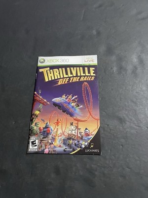 thrillville off the rails xbox 360 Manual only