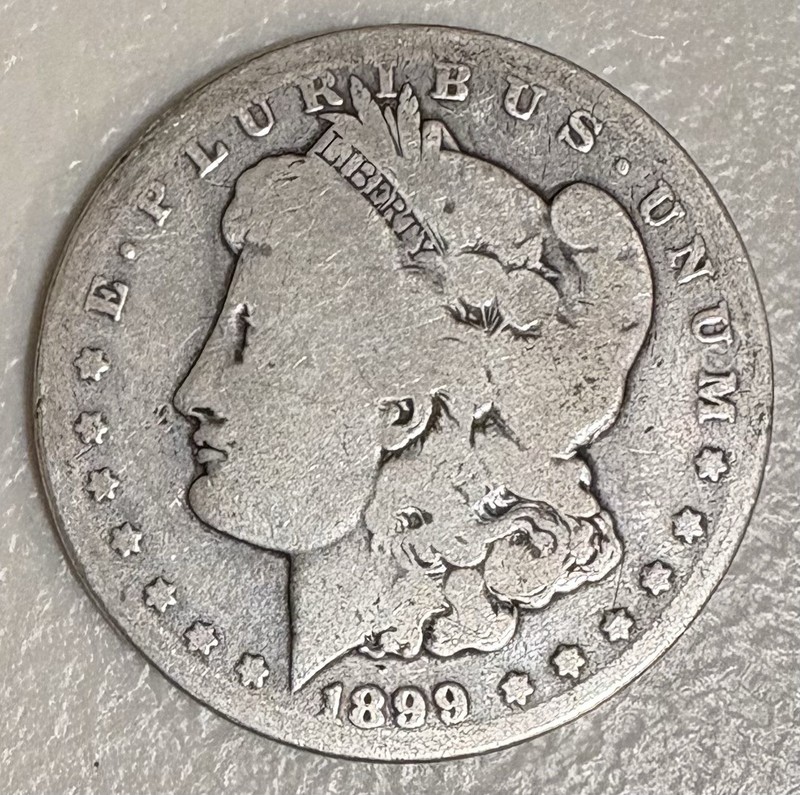 1899-O Morgan Silver Dollar 90% Silver NO RESERVE!!
