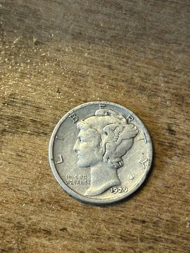 1929S Mercury Dime XF