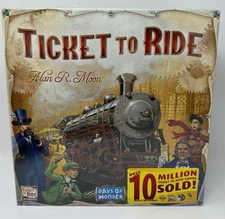 Days of Wonder Ticket To Ride by Alan R. Moon Train Adventure Board Game NEW