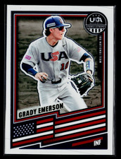 2026 Panini Stars & Stripes Card #141 Grady Emerson 18U