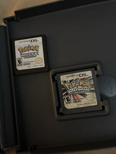 Nintendo Pokemon White & Platinum Version DS Game & Case