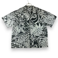 Anuenue Creations Hawaiian Shirt Mens Size 3XL Aloha Luau Resort Tribal USA Made