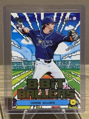 2026 Topps Series 1 - Carson Williams Rookie 8 Bit Ballers Insert