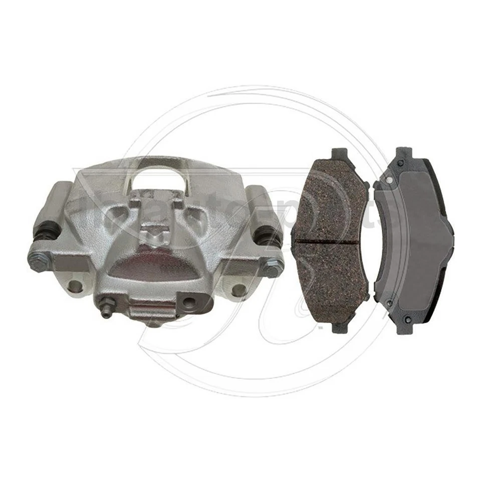 Pinza de freno delantera con mangueras lado conductor pasajero para Jeep Wrangler 2008 Foto 4 de 4