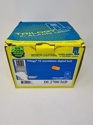 Trilogy T2 Standalone DL2700/26D Digitales Türschloss Alarm Tastatur Gewerbe