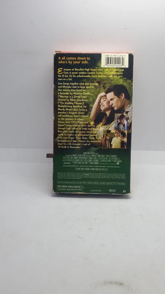 Видеоигра A Walk to Remember (VHS, 2002 г.) - Изображение 2 из 4