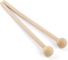 8 Inch Long Wood Mallets Percussion Sticks for Xylophone Glockenspiel