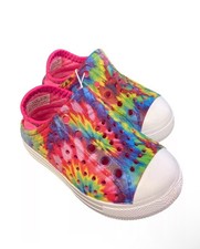 Skechers Toddler Girl's Size 6 Foamies Slip On Machine Washable Guzman Sneaker