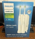 1 PHILLIPS SONICARE OPTIMAL CLEAN POWER TOOTHBRUSH 2PC SET *MUST SEE DESCRIPTION — photo 1