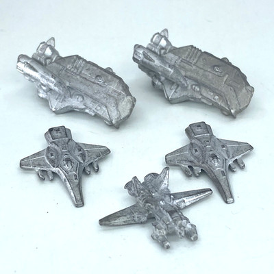 Space Fleet Angriffsschiffe - Space 3000 Citadel Warhammer Classic Metall X6688