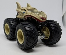 Hot Wheels Monster Trucks Biege Leopard Shark Loose Diecast 1:64