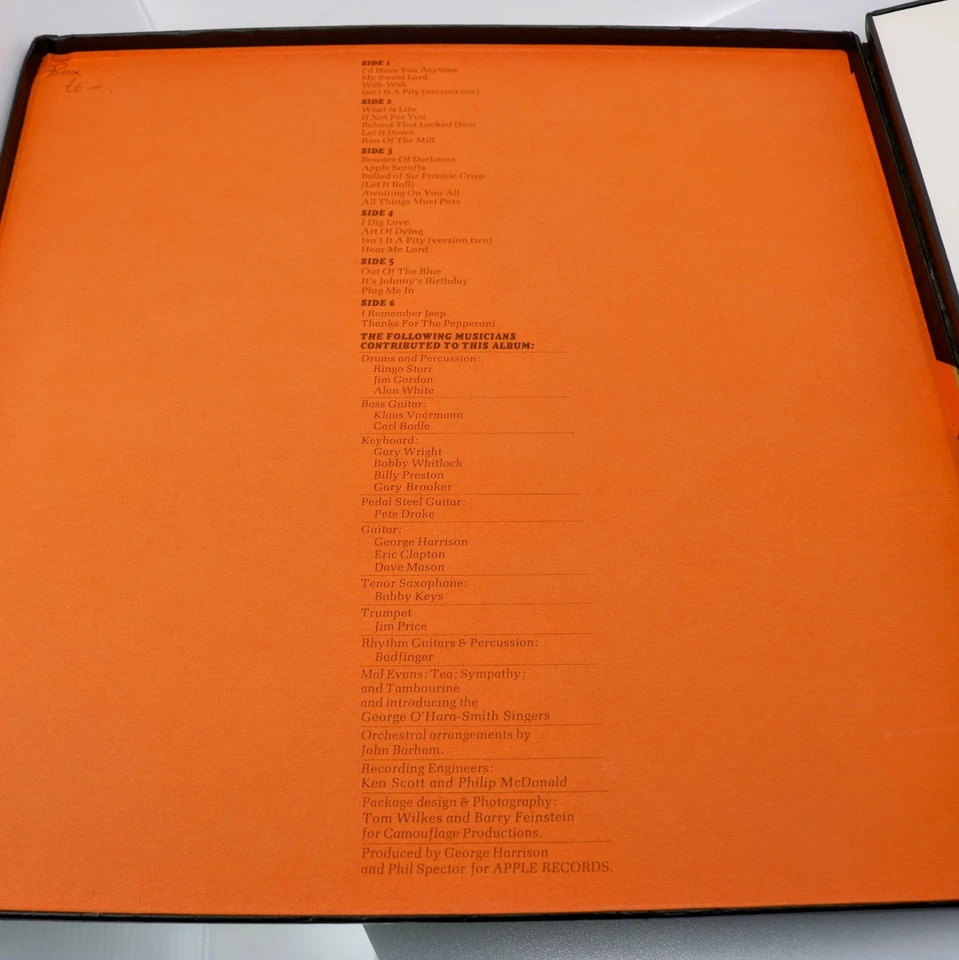 George Harrison - All Things Must Pass - STCH 639 - UK - 1970 - Ultrasonic Clean - Image 3 of 4