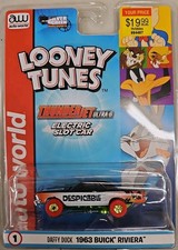 Auto World ThunderJet Despicable, 1963 Buick Riviera Daffy Duck Slot Car, NIP