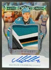 2024-25 The Cup Macklin Celebrini Exquisite Rookie Auto RC Patch #33/71