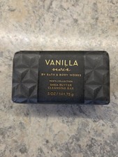 Vanilla noir Bath  Body Works Men's Collection Shea Butter Cleansing Bar 5oz