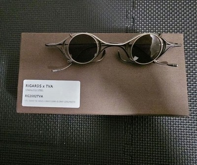 RIGARDS  THE VIRIDI-ANNE RG2002TVA Clip-On Sunglasses Black Silver (JP)