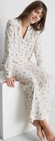 primark viral autumnal ribbed boyfriend pyjamas new with tags