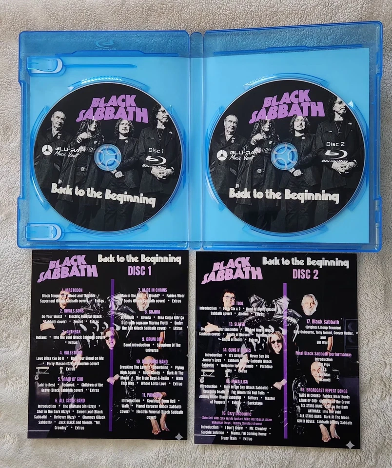 OZZY & BLACK SABBATH Back to the Beginning The Final Show 2025 (2 BLU-RAY SET) - Image 2 of 4
