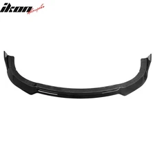 Fits 15-23 Dodge Charger SRT V4 A Style ABS Front Bumper Lip Gloss Black 3PCS