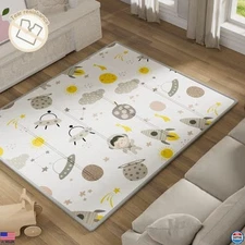 UANLAUO Foldable Baby Play Mat, Extra Large Waterproof Activity Playmats for