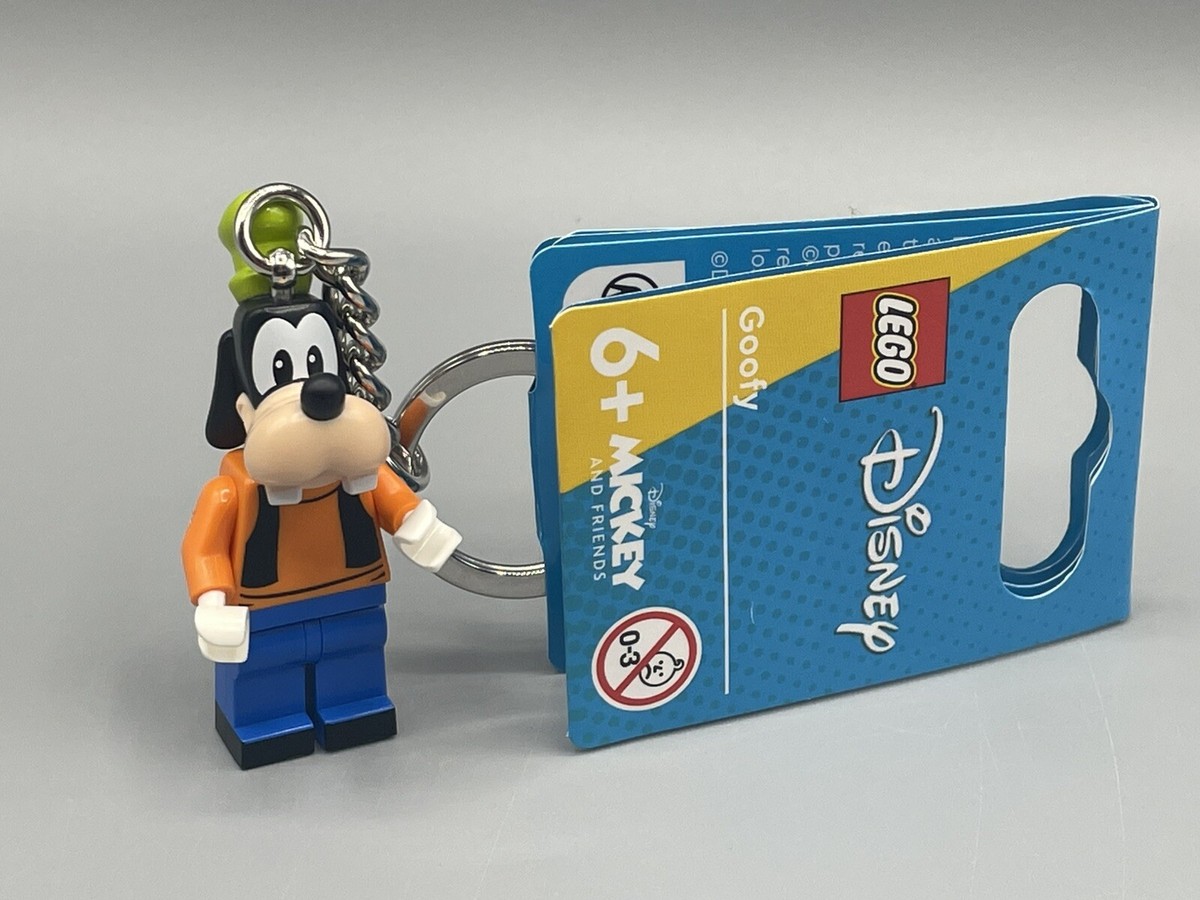 LEGO Disney, GOOFY Minifigure KEYCHAIN, 854196 / 6386406 NWT Key