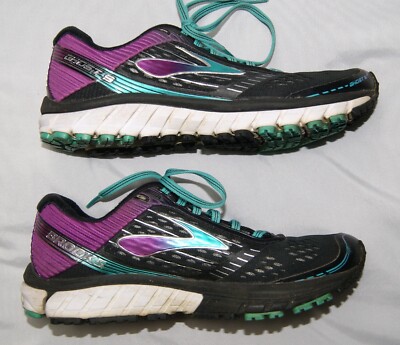 brooks ghost 9 shoes women's 6.5 medium B black