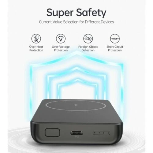 Magsafe 10000mAh Universal Wireless FAST Charger Powerbank 3 in 1 Apple Samsung - Image 4 of 4