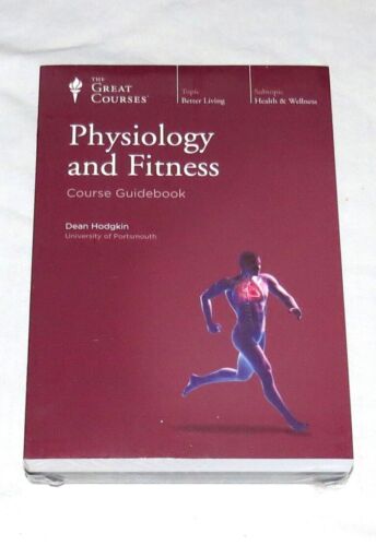 GREAT COURSES PHYSIOLOGY AND FITNESS CASE 6 DVDs w 36 30-MINUTE LECTURES + GUIDE - Afbeelding 1 van 4