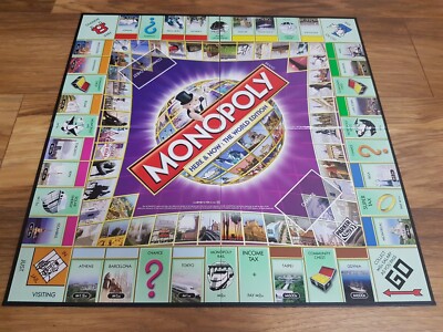 Monopoly Here & Now: The World Edition - Ersatz/Ersatz Spielbrett
