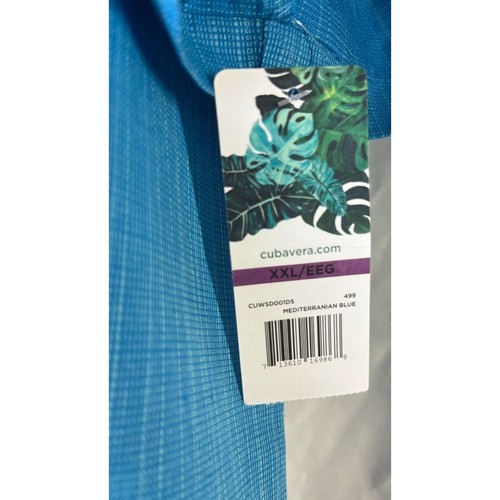 VTG Unique Coastal Preppy Cubavera Button Down Shirt, Men's 2XL - Picture 10 of 13