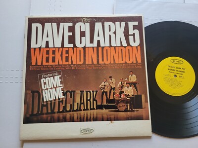 DAVE CLARK FIVE (5) - Weekend In London MONO 1965 Garage Rock (LP) VG++/VG+