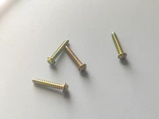 Nintendo GameCube OEM Replacement Exterior Screws – 4-Piece Set