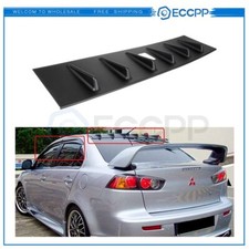 Shark Fin Rear Roof Spoiler Wing Fit For 08-16 Mitsubishi Lancer Shark Fin Rear Roof Spoiler Wing Fit For 08-16 Mitsubishi Lancer