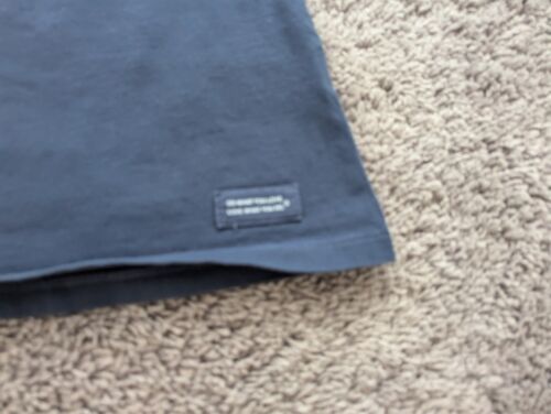 Life is Good Crusher T Shirt Womens Small Petites Blue Short Sleeve V-Neck Heart - Picture 2 of 8