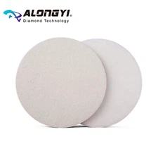 ALONGYI Wool Felt Polishing Pads Buffing Wheel for Car Glass Plastic Metal Stone