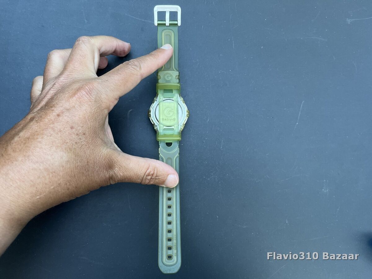 Casio BABY-G BGR-200 (1850) Reef 42mm Clear Watch Made in Casio BABY-G BGR-200 (1850) Reef 42mm Clear Watch Made in