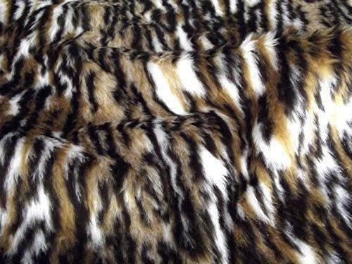 Animal Fun Faux Fur Fabric Material - OCELOT - Afbeelding 1 van 1