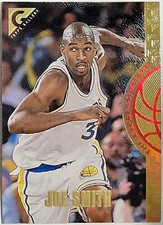 Joe Smith 1995-96 Topps Gallery The Expressionists #EX11 Golden State Warriors