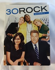 30 Rock: Season 3 (DVD, 2009, 3-Disc Set) DVDs Very Good Condition  - Tina Fey  
