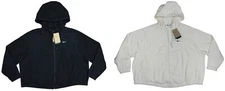 Nike Therma Fit Plus Size Hooded Cropped Full Zip Fleece Women's Jacket NWT $85