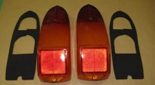 MGB Tail Lamp Stop Light  Lens pair w seals  for MGB MGBGT Midget 1970-1980