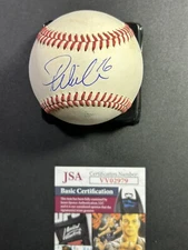 Patrick Wisdom Autographed Official Minor-League Baseball JSA