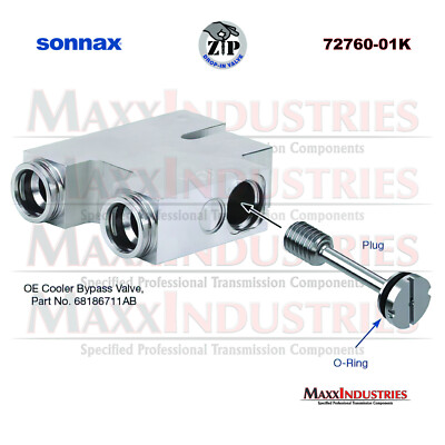 Sonnax Transmission Cooler Thermostatic Bypass Upgrade 72760-01K