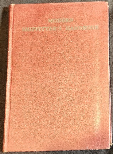 Swanson, MODERN SHIPFITTER’S HANDBOOK - 1940 Very Rare 1st/1st N.N. Shipyard - Picture 2 of 14