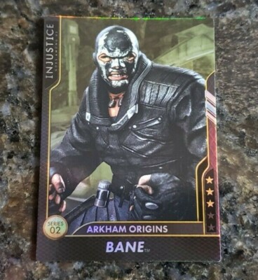 SERIES 2: Injustice Dave & Busters 53 Foil ARKHAM ORIGINS BANE AND