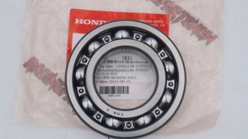 Differential Bearing Koyo 6208ZC - OEM Replacement Honda 91005-PS1-003 Differential Bearing Koyo 6208ZC - OEM Replacement Honda 91005-PS1-003