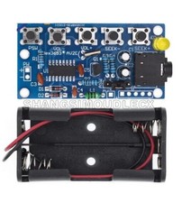 Wireless Stereo FM Radio Receiver Module PCB DIY Electronic Kits 76MHz-108MHz-